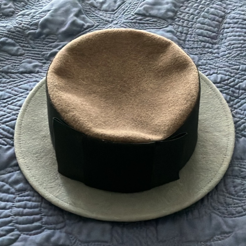 Vintage Frank Olive Hat